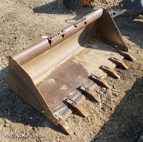 bobcat skid steer buckets|60 inch skid loader bucket.